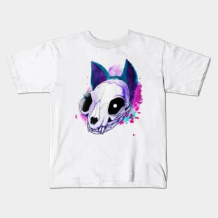 Color Splash Catskull Kids T-Shirt